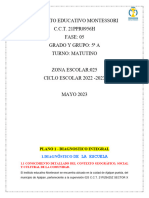 Programa Analitico Fase 5 5° Grado