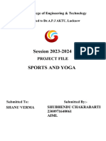 Sports and Yoga Final Draft