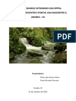 Dcom Plano de Manejo Portal Das Nascentes e Postal Das Nascentes Iiplano