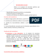 Metabolismo Celular