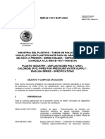 NMX-E-145-1-scfi-2002 Sistema de Abastecimiento de Agua A Presión Serie Inglesa