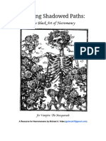 Walking Shadowed Paths The Black Art of Necromancy For Vampire The Masquerade