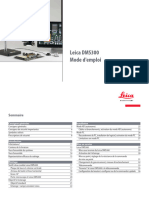 Leica DMS300 - UserManual - FR