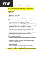 Lesson 5 Summarizing Basic Cryptographic Concepts