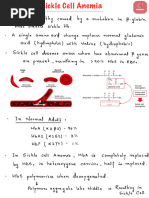 Resulting: Hemoglobinopathy by