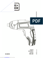 B&D Screwdriver kc3610