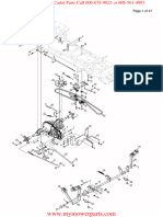 Cub Cadet Parts Manual For Model GTX1054 Tractor