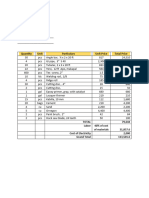 Materials For Multi Purpose Building at Sagrada Tarum