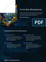 A Era Dos Dinossauros