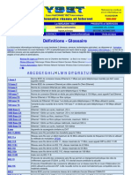 Dictionnaire Reseau Informatiques