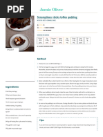 Scrumptious Sticky Toffee Pudding - Jamie Oliver