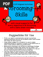 1 - Ablls-R Aligned Activities W-Grooming Skills (With Symbolstix)