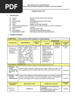 IV TERM - LESSON PLAN 9 - UNIT 08 - 3rd GRADE - QUINTANA