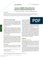 ESMO Guidelines Thymic Epithelial Tumours