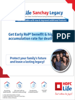 HDFC Life Sanchay Legacy Brochure