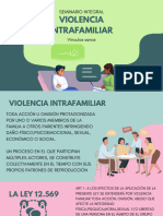 Violencia Intrafamiliar.