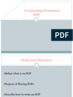 11 - Standard Operating Procedures