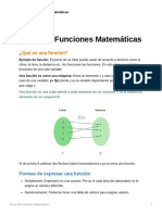 Funciones Matematicas para Calculo