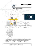 CSIR-NET June-2020