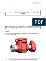 Plug Valve 2X2