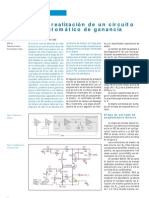 Simulación y Realización de Un Circuito de Control Automático de Ganancia (AGC)