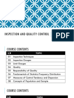 1 Inspection and Quality Control (Week-01)