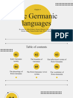 The Germanic Languages Presentation