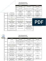 Plan D'entrainement Objectif 20 KM en 1h30: Semaine 1 Semaine 2 Semaine 3 Semaine 4