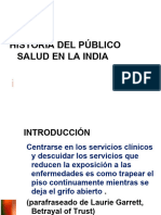 Historia de La Salud Pública en La India