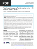 Total Hip Arthroplasty For Intertrochanteric Fract