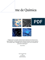 Informe de Química