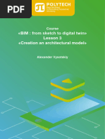 BIM Sketch To Digital Twins - Lesson 3. Creation An Architectural Model