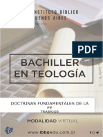 Doctrinas Informe de Lectura