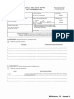 H J Wilkinson III Financial Disclosure Report For 2010