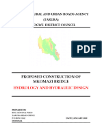 Proposed Construction of Mkomazi Bridge