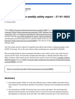 COVID-19 Vaccine Weekly Safety Report - 27-01-2022 - Therapeutic Goods Administration (TGA)