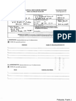 Frank J Polozola Financial Disclosure Report For 2009