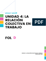 FOL04. - Las Relaciones Colectivas de Trabajo Versión Resumida