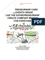 ENTREPRENEURSHIP CARD ELEVEN GRADE 2021 7Pd60c6 Vlx7NE6