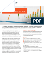 Services Kpi Dashboard For Sap