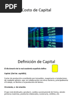 Costo de Capital