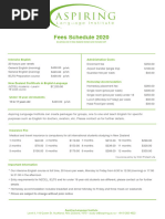 Pricelist 2020