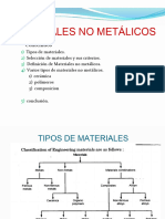 Materiales No Metálicos Utilizados para Elementos de Máquinas.