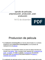 Navegando Por Las Etapas de La Producción Cinematográfica: Desarrollo, Preproducción, Producción y Posproducción