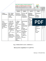 Microcycle de Compétition U 17cycle #02 Force Vitesse