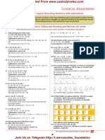 Number Series Coding and Decoding and Odd Man Out Series