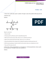 NCERT Solutions For Class 7 Maths 8may Chapter 10 Practical Geometry