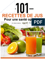 101 Recettes de Jus Livre PDF