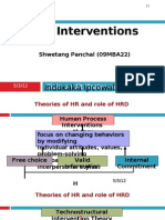 HRD Interventions