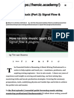 Signal Flow Amp Plugins How To Mix Music Part 2